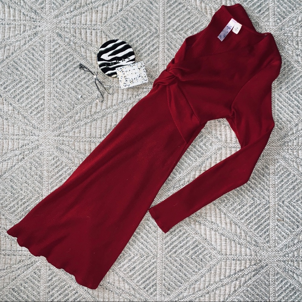 long sleeve bodycon dress